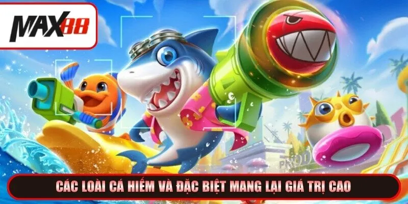 Các loài cá hiếm và đặc biệt mang lại giá trị cao